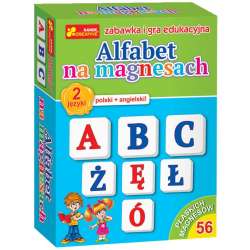 Zabawka i gra edukacyjna - Alfabet na magnesach (4823076103323)