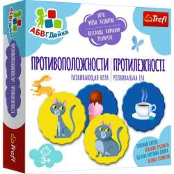 Gra edukacyjna dla dzieci Przeciwieństwa wersja ukraińska UA Trefl (02158)