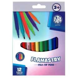 Flamastry okrągłe Cx Pastel Line 12 kolorów ASTRA (314122013)