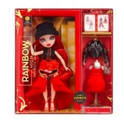 Lalka Rainbow High Fantastic Fashion Doll- RED - Ruby Anderson (GXP-879617) - 1