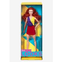 Barbie. Looks Lalka ruda kręcone włosy