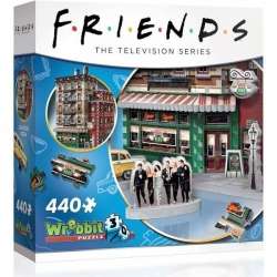 Wrebbit Puzzle 3D 440 el Przyjaciele Central Perk - 1