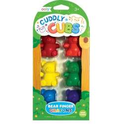Kredki na palec misie Cuddly Cubs 6szt - 1