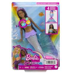 PROMO Barbie Lalka Brooklyn Syrenka migoczące światełka MATTEL (HDJ37) - 1