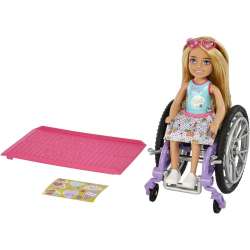 Mattel Lalka Barbie Chelsea na wózku blond włosy HGP29 (GXP-831516) - 1