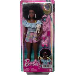 Lalka Barbie z fryzurą w stylu afro z akcesoriami (GXP-914905) - 1