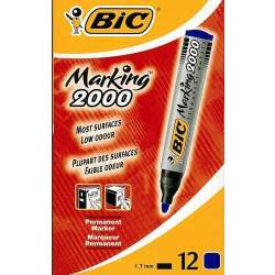 Marker Marking 2000 okrągły niebieski (12szt) BIC - 1