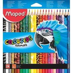 Kredki Colorpeps Animals 24 kolory MAPED - 1