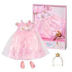 Ubranko Sukienka księżniczki Deluxe dla lalki Baby Born 43 cm (GXP-903163) - 1