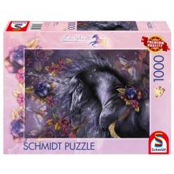Puzzle 1000 Laurie Prindle Niebieska róża - 1