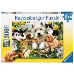 Puzzle Ravensburger 300 XXL Szczęśliwe zwierzęta (RAP 131600) - 1
