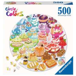 Puzzle 500el koło Circle of Colors Paleta kolorów Desery 171712 RAVENSBURGER (RAP 171712) - 1