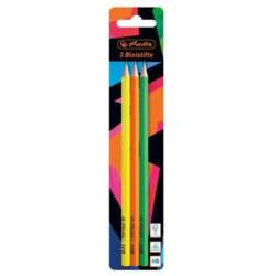 Ołówek HB Neon art 3szt - 1