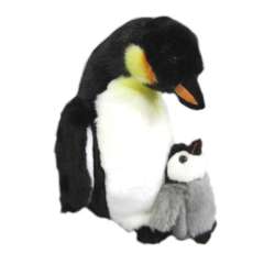 Plusz Pingwin z młodym 26cm D70884 (24) (GXP-508154) - 1