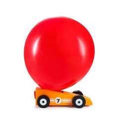 Samochód wyścigowy z balonem - Orangestar
