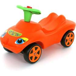 Polesie 44600 "Mój ulubiony samochód" Jeździk pomarańczowy z dźwiękiem jeździdełko auto pojazd (44600 POLESIE) - 1