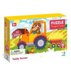 Puzzle profesje 30el. Farmer Teddy 300371 DODO p36 (DOP 300371)