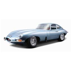 Jaguar E Coupe 1961 Silver Blue 1:18 BBURAGO - 1