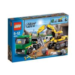 LEGO CITY 4203 KOPARKA Z TRANSPORTEREM (GXP-531840) - 1