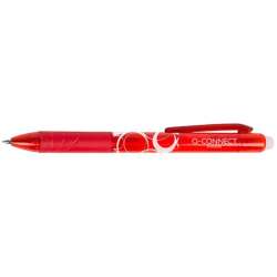 Długopis automatyczny wymazywalny czerwony (10szt - 1