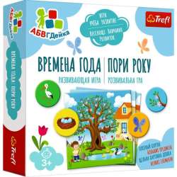 Gra edukacyjna dla dzieci Układanka Pory roku wersja ukraińska UA Trefl (02157) - 1