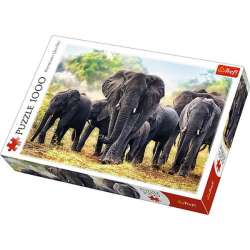 Puzzle 1000el Afrykańskie słonie 10442 Trefl p6 (10442 TREFL)