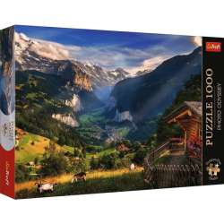 Puzzle 1000 Dolina Lauterbrunnen TREFL