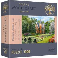 Puzzle 1000el drewniane - Wiktoriański dom 20145 Trefl (20145 TREFL)