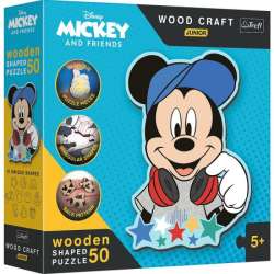 Puzzle drewniane 50el Disney. W świecie Mickey 20199 Trefl (20199 TREFL)