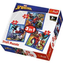 Puzzle 3w1 Spider-Man 20+36+50 el. (34841 TREFL)