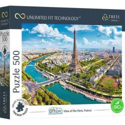 Puzzle 500 elementów UFT Widok miasta Paryż, Francja (GXP-856926)