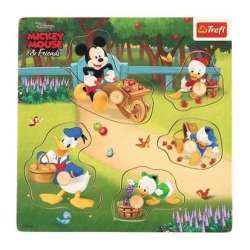 Zabawka drewniana. Puzzle mini Myszka Miki i Przyjaciele (61853 TREFL) - 1