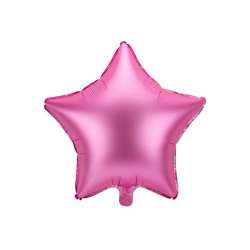 Balon foliowy Gwiazdka 48cm różowy