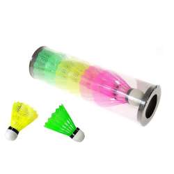 Lotki do badmintona kolorowe w tubie 6szt (S/434523) - 1
