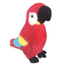 Papuga Ara z dźwiękiem czerwona 25 cm (13743 BEPPE)