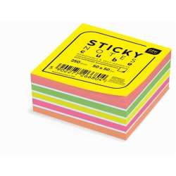 Karteczki samoprzylepne kolorowe 50x50mm 250K (5902277266804)