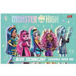 Blok techniczny A4/10K Monster High (10szt) (5903235661259)