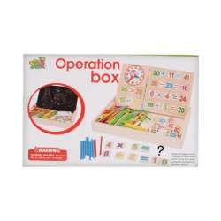 Gra Edukacyjna drewniane Liczmany patyczki w pudełku MC (441318) - 1