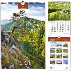 Kalendarz 2024 B3 13 plansz Polskie Góry