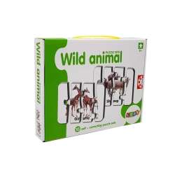 Puzzle edukacyjne dzikie zwierzęta 10el - 1