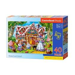 Puzzle 40 maxi - Hansel and Gretel CASTOR (GXP-642505)