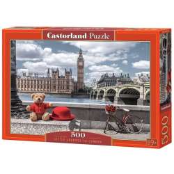 Puzzle 500 Mała wycieczka do Londynu CASTOR (GXP-728514) - 1