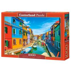 Puzzle 1000 Burano Colors, Italy CASTOR