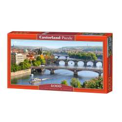 Puzzle 4000 Vltava Bridges in Prague CASTOR (400096-2) - 1