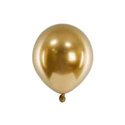 Balony Glossy złoty 12cm 50szt