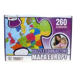 Puzzle 260el Mapa Europy edukacyjne (ZACHEM 7149) - 1