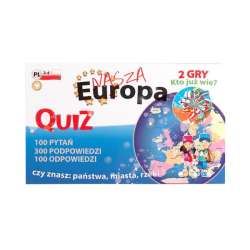 PROMO Gra Quiz 2w1 Nasza Europa Kto już wie? 804518 Artyk (804518 ARTYK)