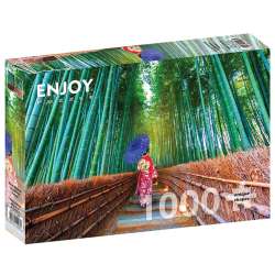 Puzzle 1000 Las bambusowy/Japonia