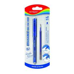 Długopis wymazywalny 0,7mm + wkład niebieski (KR972576) - 1