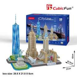 Puzzle 3D City Line New York (GXP-667015) - 1